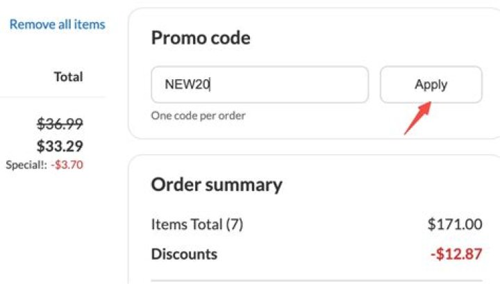 How is the discount series computed?