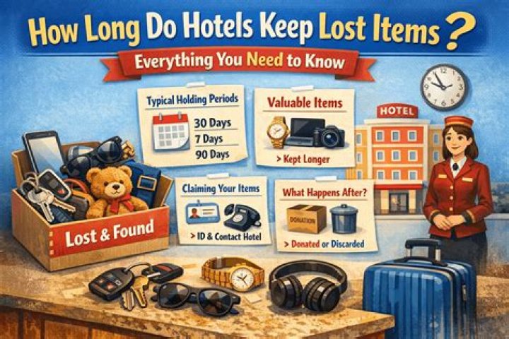 How long do bus companies keep lost property?