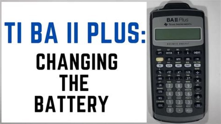 How long does BA II Plus battery last?