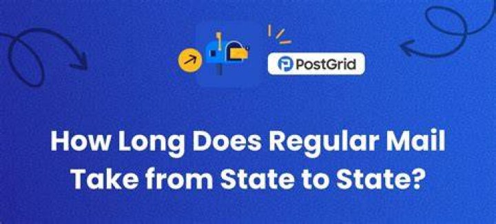 How long does mail from Florida to Illinois take?