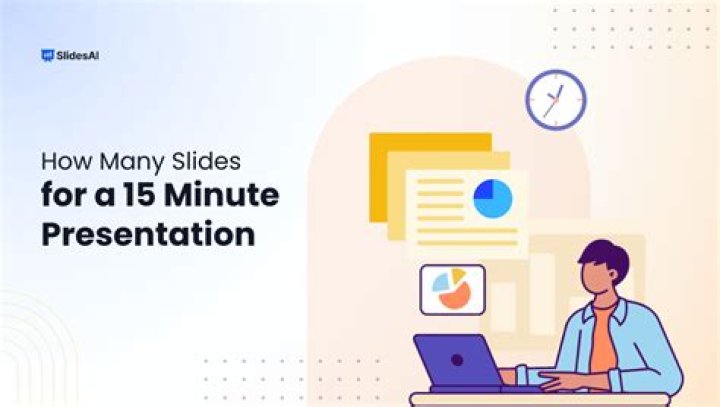 How long should a 15 minute presentation be?