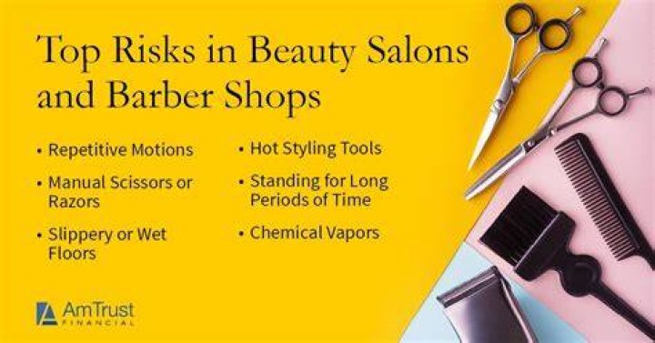 How many barbers and hairdressers are there in the US?