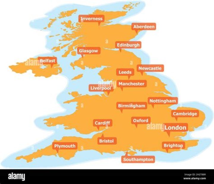 How many cities are there in England?