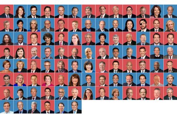 How many congressmen were there in 1956?