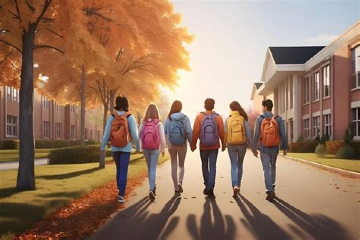 How many days a year do French students go to school?