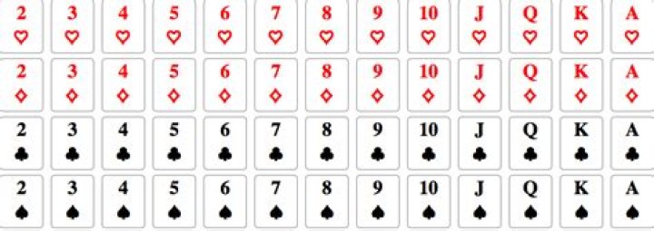 How many hearts are in a 52 card deck?