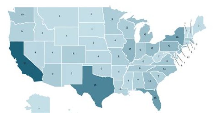 How many representatives does South Dakota have?