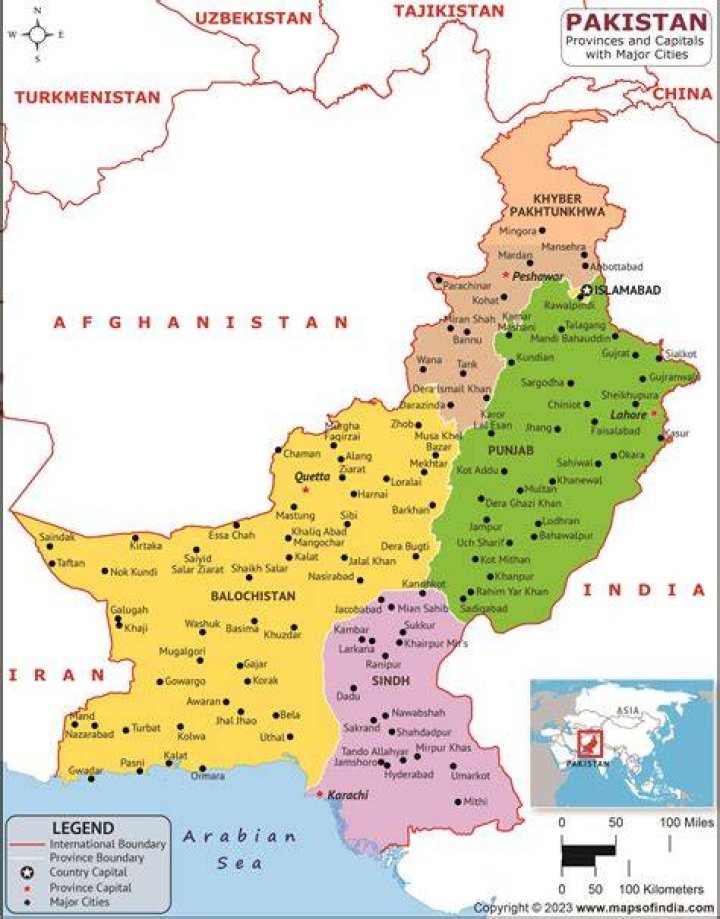 How many seaport operations are in Pakistan?