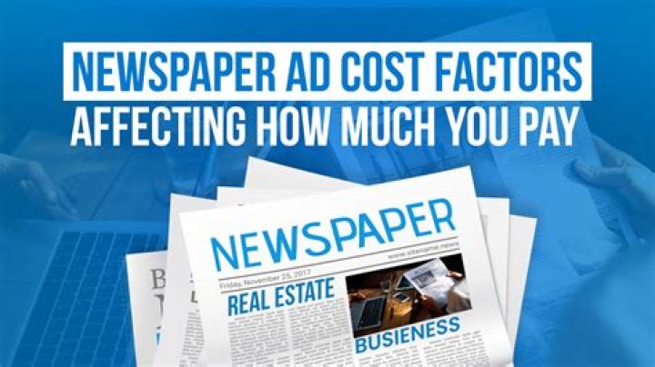 How much does a full-page ad cost in a magazine?