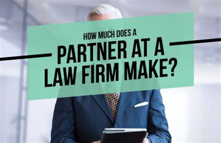How much does a partner in an accounting firm earn?