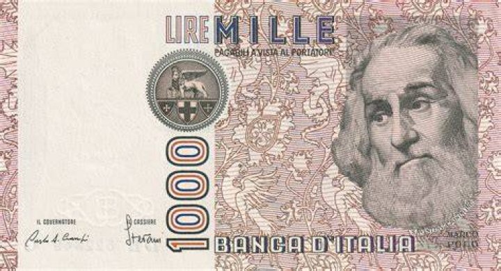 How much is 1000 Italian lire in dollars?