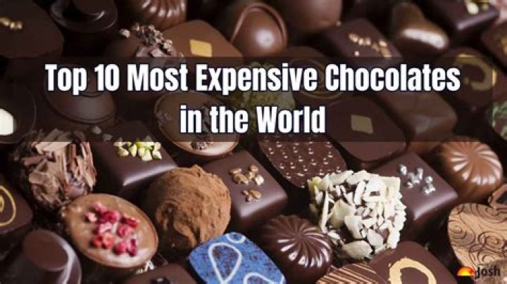 How much is the most expensive chocolate bar in the world?