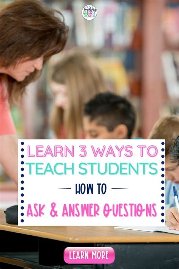 How should students answer questions?