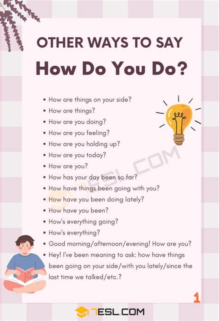 How to answer when someone just says hi but nothing after?
