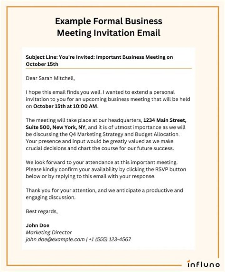 Is a business meeting formal?