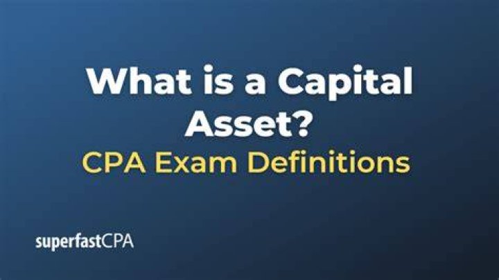 Is a lease a capital asset?