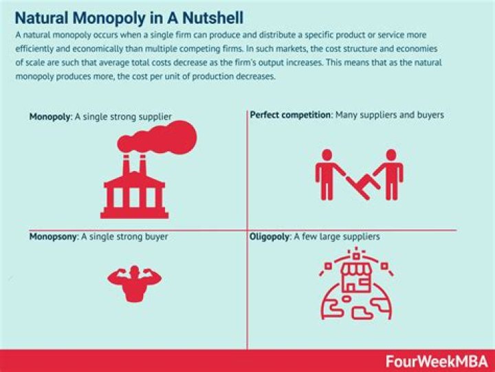 Is a natural monopoly created by government?