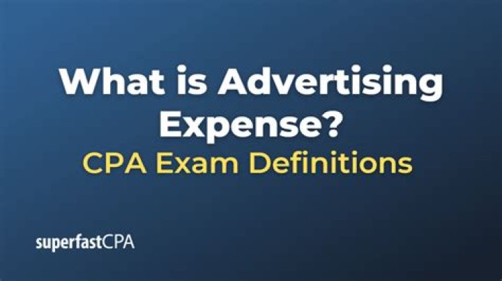 Is advertising expense a liability or expense?