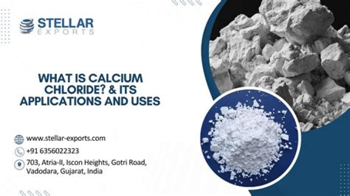 Is calcium chloride good for dust control?