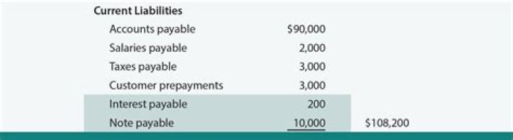 Is notes payable listed on the income statement?