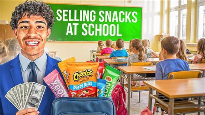 Is selling sweets at school Illegal?