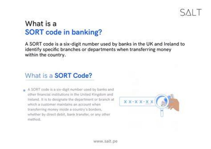 Is sort code branch specific?