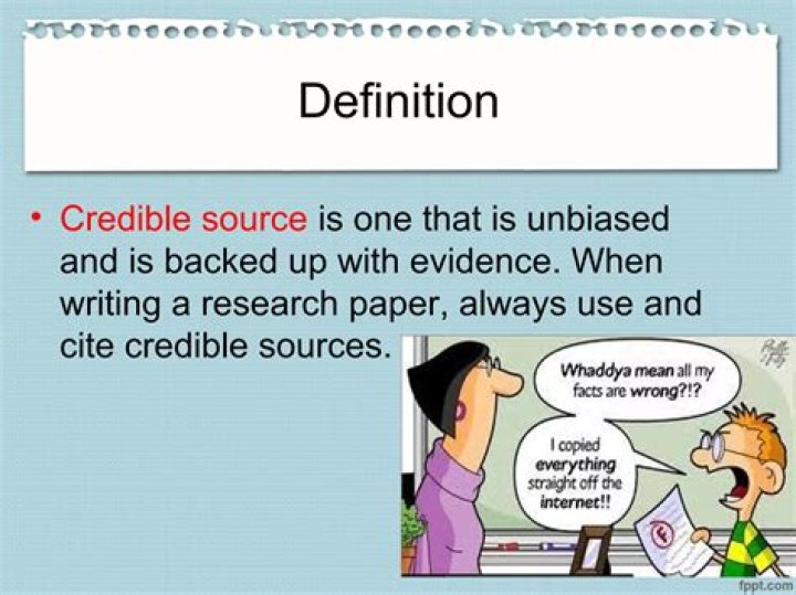 Is WebMD a credible source?