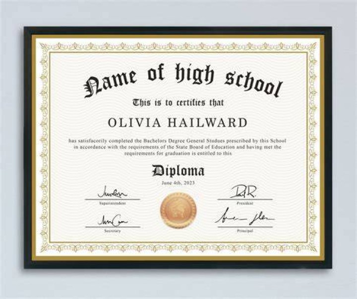 Is Woodfield high school diploma real?