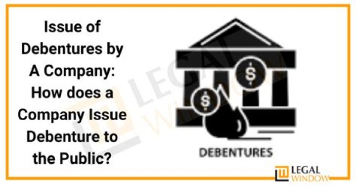 What advantage does issue of debentures?