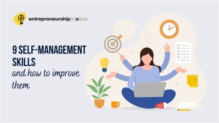 What are 4 personal management skills?