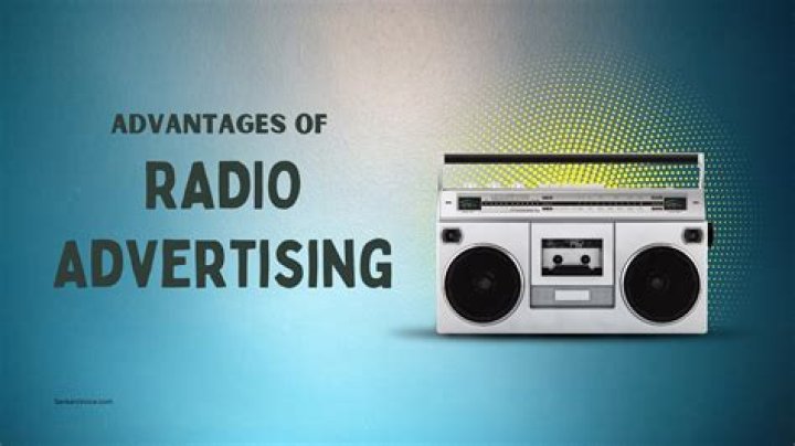 What are advantages of radio?