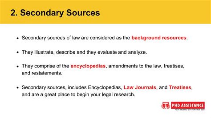 What are considered outside sources?