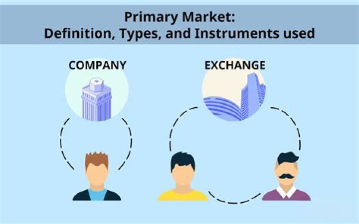 What are examples of primary markets?