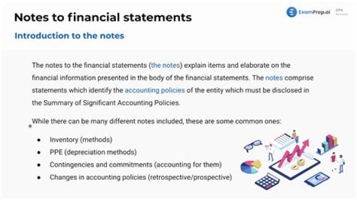 What are notes in financial statements?