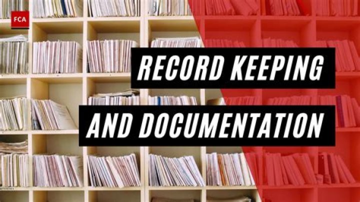 What are record keeping examples?