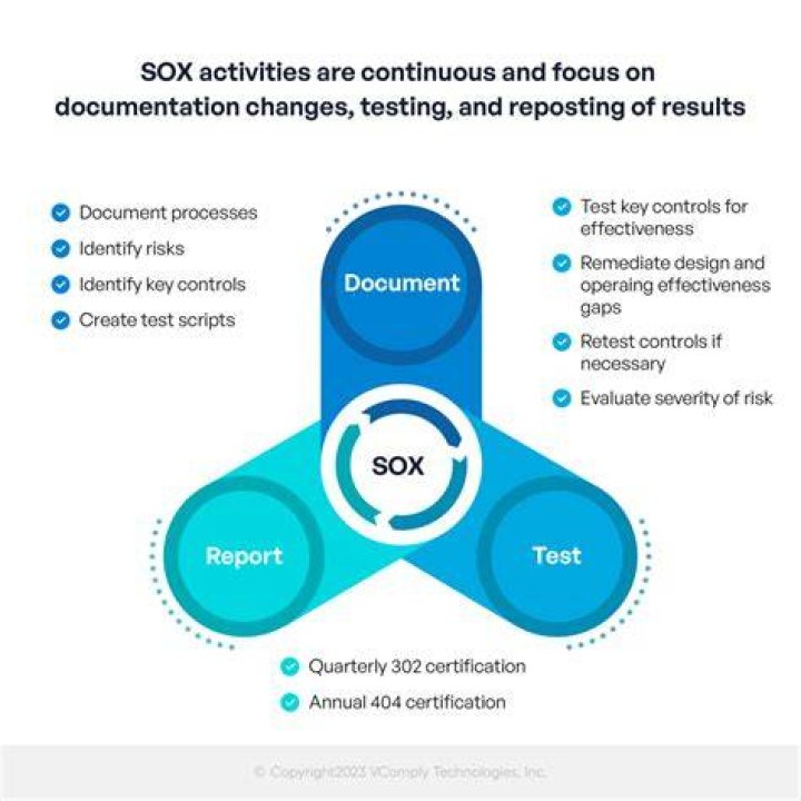 What are SOX requirements?