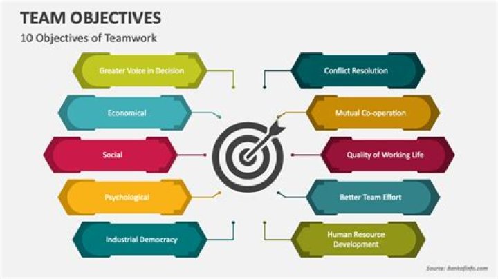 What are team objectives examples?