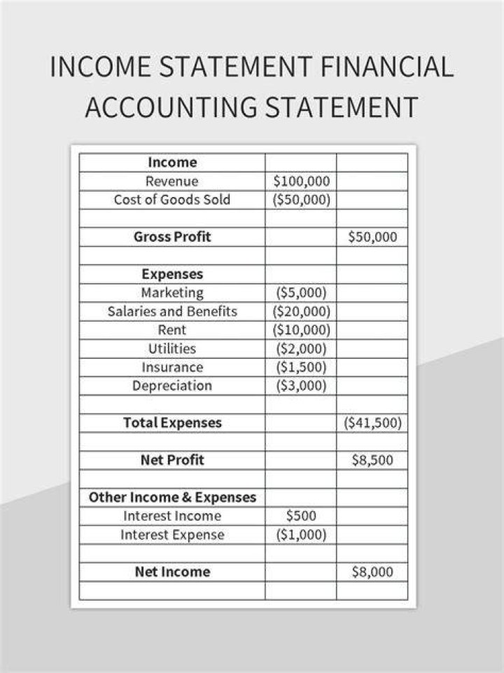 What are the 2 formats of income statement?
