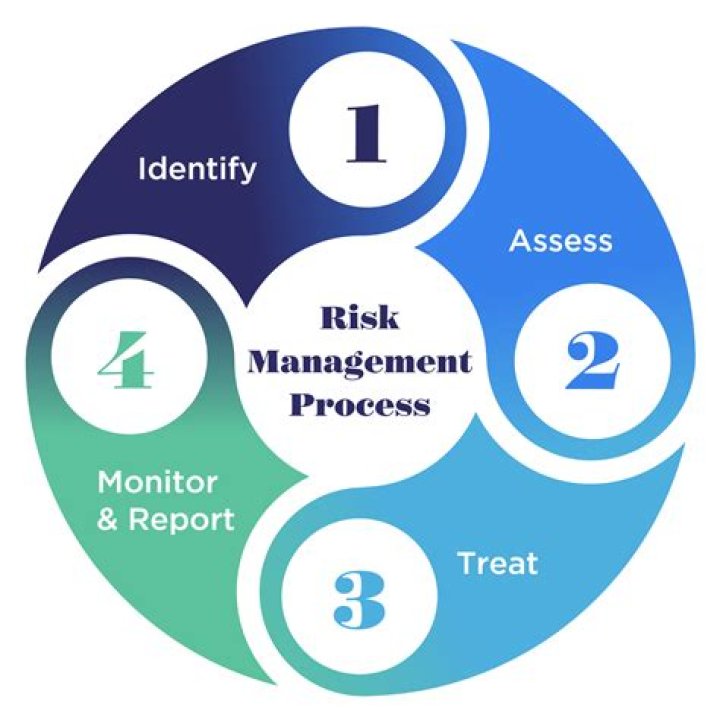 What are the 4 steps of risk management?
