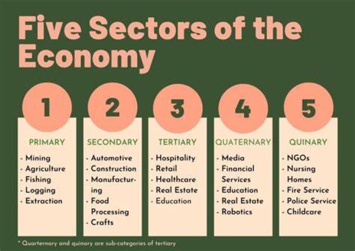 What are the 5 business sectors?
