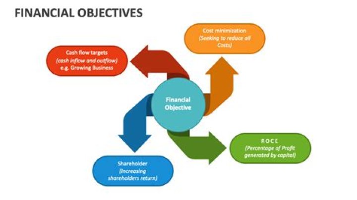 What are the 5 financial objectives of a business?