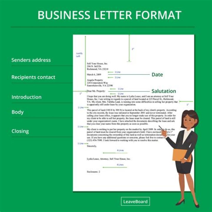 What are the 6 business letters?