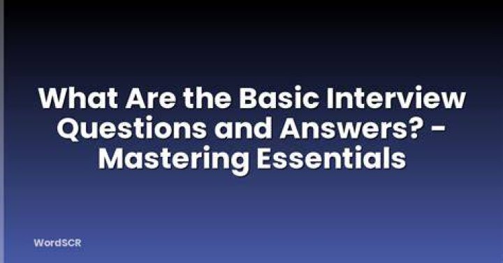 What are the basic questions about a network?