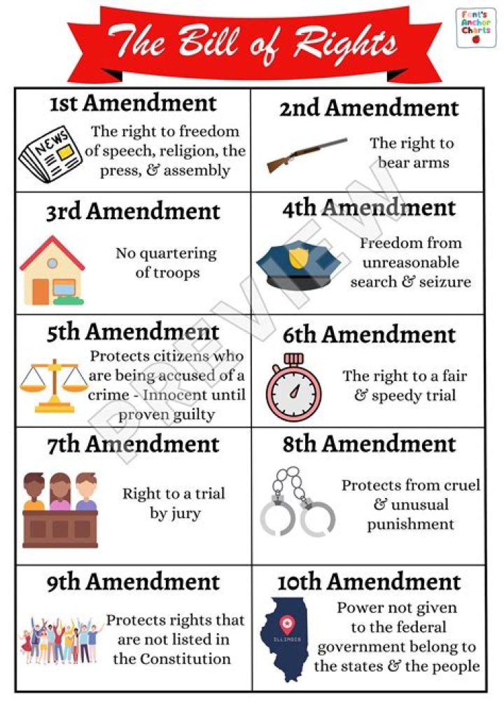 What are the Bill of Rights in simple terms?