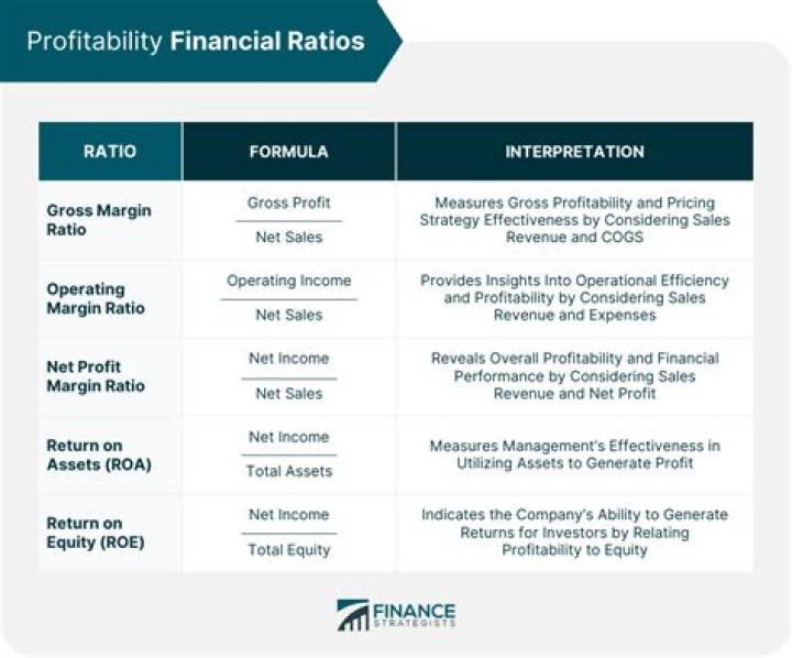 What are the common ratios used to analyze financial information?