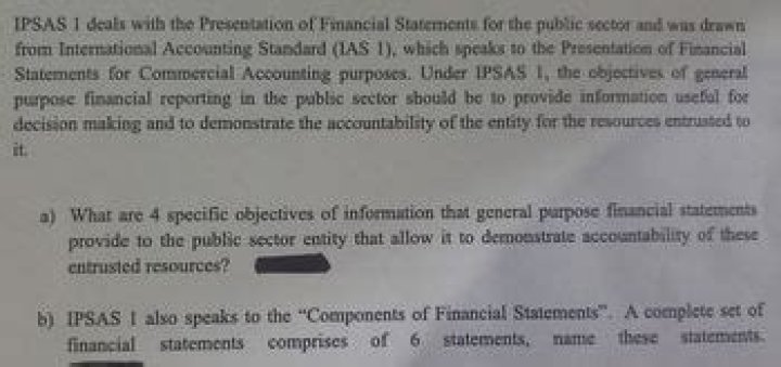 What are the components of IPSAS?