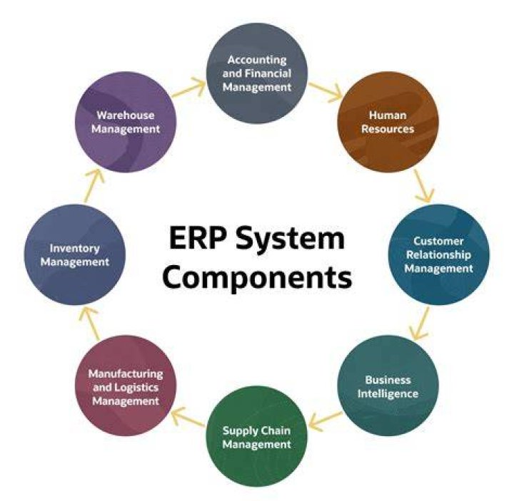 What are the core components of ERP?