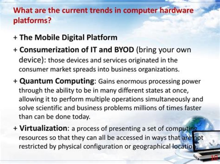 What are the current trends in computer hardware platforms?