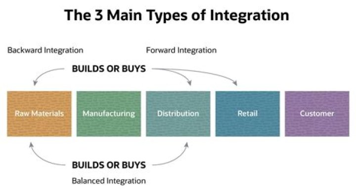 What are the different types of business integration?