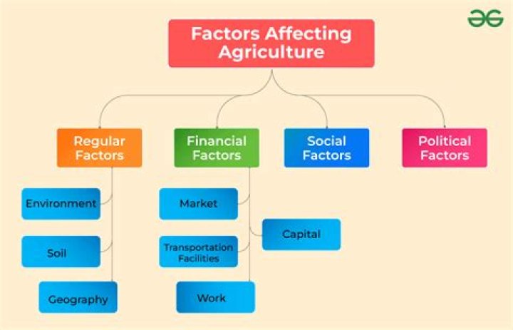 What are the factors of agricultural products?